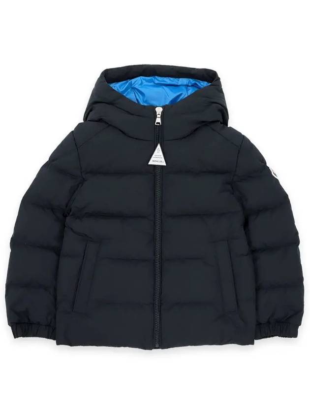 Kids ERIC Hooded Padded Jacket Navy 1A00044 54A91 74S - MONCLER - BALAAN 2