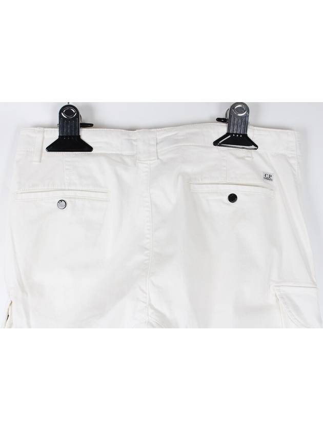 Lens Cargo Pants White 50 - CP COMPANY - BALAAN 6