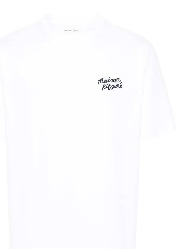 Maison Kitsune Logo Printing Cotton Short Sleeve T Shirt MM00126 - POLO RALPH LAUREN - BALAAN 1