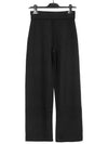 WEEKEND Morina wool viscose blend pants MORINA 009 BLACK MXC025bk - WEEKEND MAX MARA - BALAAN 1