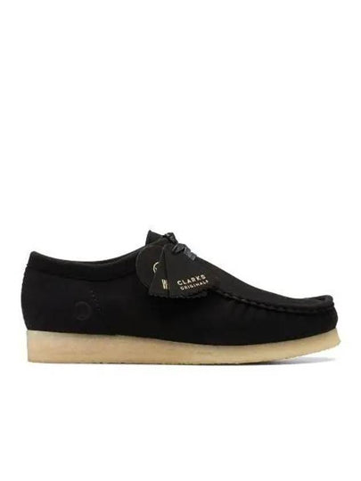 Originals Wallabee Lace-Up Loafers Black - CLARKS - BALAAN 2