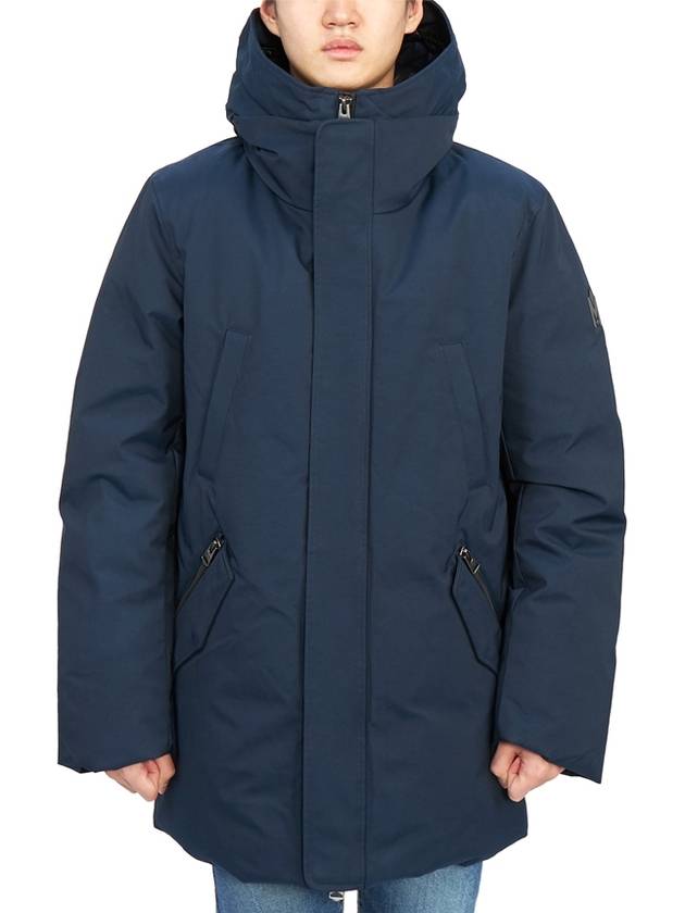 EDWARD NFR NAVY Men s Hooded Padded Jumper Coat Regular Fit - MACKAGE - BALAAN 3