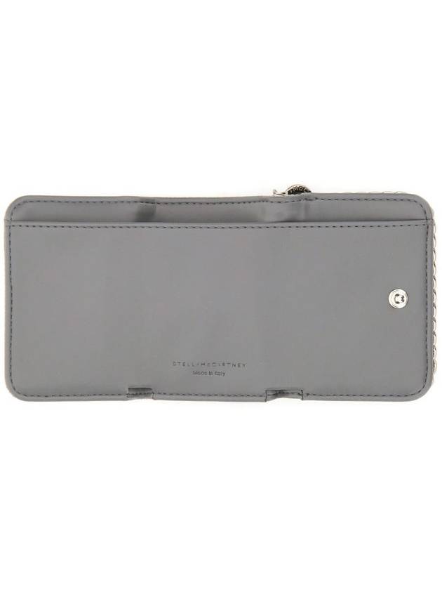 Falabella Chain Halfwallet Gray - STELLA MCCARTNEY - BALAAN 4