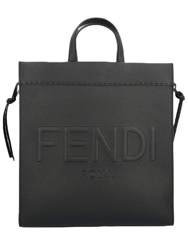 Go To Shopper Medium Tote Back Black - FENDI - BALAAN 1