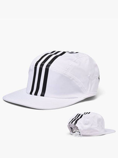 01DV0197Original3 Stripe Tech CapWhite Black - ADIDAS - BALAAN 1