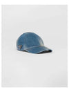 Denim Baseball Ball Cap Light Blue - PRADA - BALAAN 2