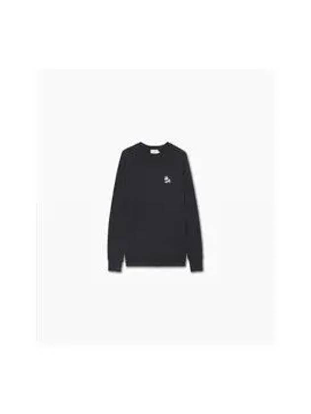 Dressed Fox Patch Classic Sweatshirt Black - MAISON KITSUNE - BALAAN 7