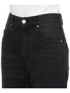 Belvira High Rise Bootcut Jeans Black - ISABEL MARANT - BALAAN 10