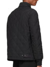 Diamond Quilted Thermoregulated Jacket Black - BURBERRY - BALAAN 3