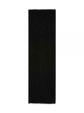 Logo short black muffler SCARF 1156512 - ANDERSEN-ANDERSEN - BALAAN 1