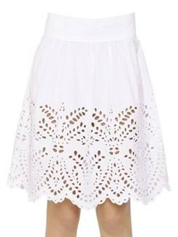 Isabel Marant Etoile embroidered cotton skirt - ISABEL MARANT - BALAAN 1