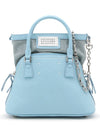 5AC Classique Micro Tote Bag Blue - MAISON MARGIELA - BALAAN 1