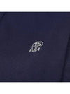 Logo Embroidered Cotton Short Sleeve Polo Shirt Black - BRUNELLO CUCINELLI - BALAAN 5