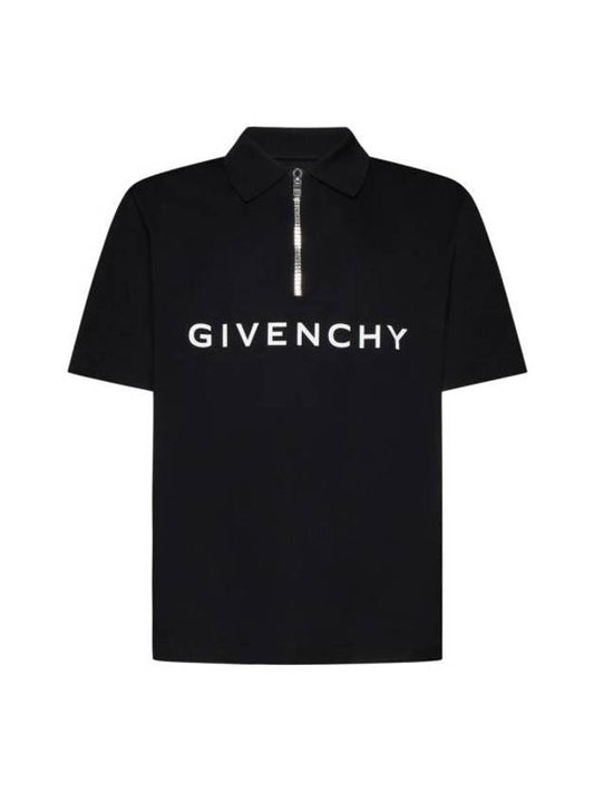 long sleeve t-shirt BM71D13YFP001 BLACK - GIVENCHY - BALAAN 1