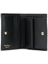 Studio Small Coin Half Wallet Black - SALVATORE FERRAGAMO - BALAAN 5