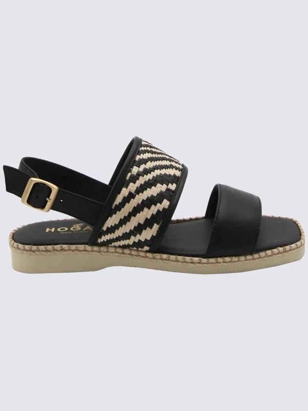 Sandals HXW6600FH50 T5R 0SY9 BLACK - HOGAN - BALAAN 2