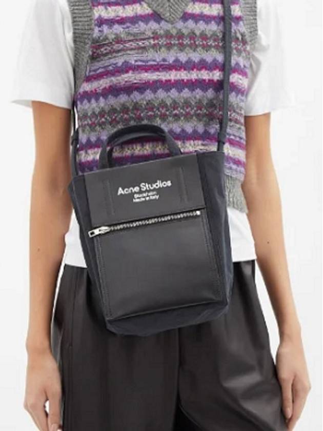 Baker Bag Baker Small S Tote Bag Cross Bag Black Acne - ACNE STUDIOS - BALAAN 5