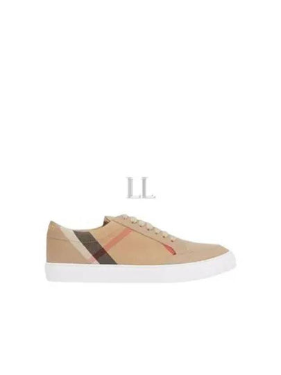 Women's House Check Low Top Sneakers Beige - BURBERRY - BALAAN 2