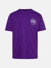 Hand Arrow Short Sleeve T-Shirt Purple - OFF WHITE - BALAAN 1