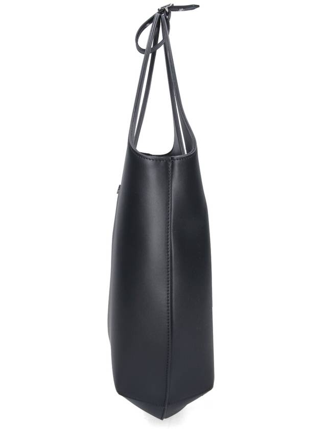 Holy Leather Tote Bag Black - COURREGES - BALAAN 6