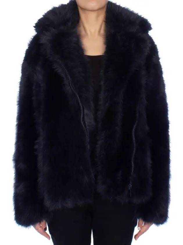 Zadig Voltaire Faux Fur Jacket Freeze Women s Black - ZADIG & VOLTAIRE - BALAAN 7