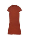 Luna Knit Midi Dress Red - A.P.C. - BALAAN 3