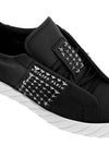 star studded low-top sneakers black - PHILIPP PLEIN - BALAAN 6