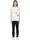 PRINTED PATCH COTTON JERSEY TSHIRT - ALEXANDER MCQUEEN - BALAAN 6