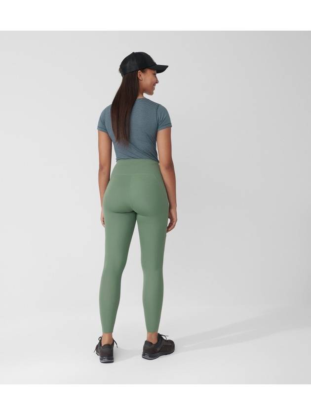 Women's Abisko Tights Patina Green - FJALL RAVEN - BALAAN 4