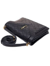 Gabi Quilting Small Lambskin Shoulder Bag Black - SAINT LAURENT - BALAAN 4