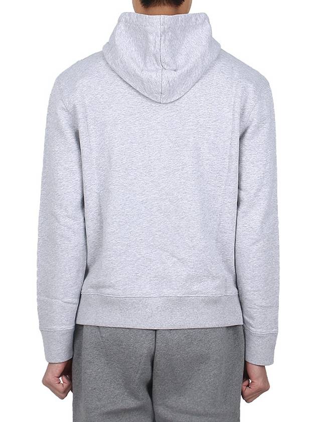 Dressed Fox Regular Hood Light Grey Melange - MAISON KITSUNE - BALAAN 5