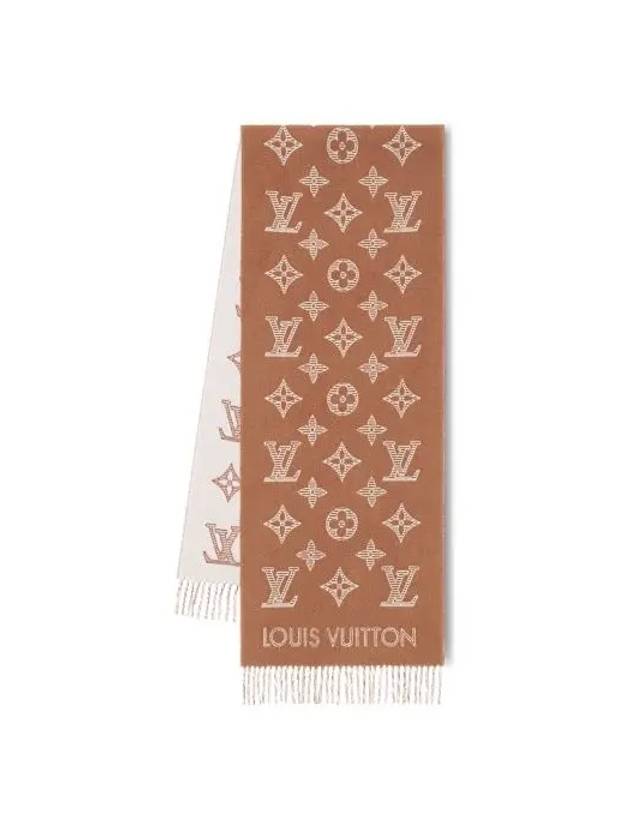 Monogram Shadow Scarf Noisette - LOUIS VUITTON - BALAAN 2