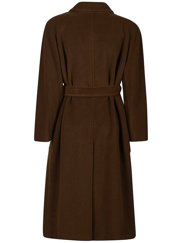 Attuale Belted Single Coat Brown - MAX MARA - BALAAN 3