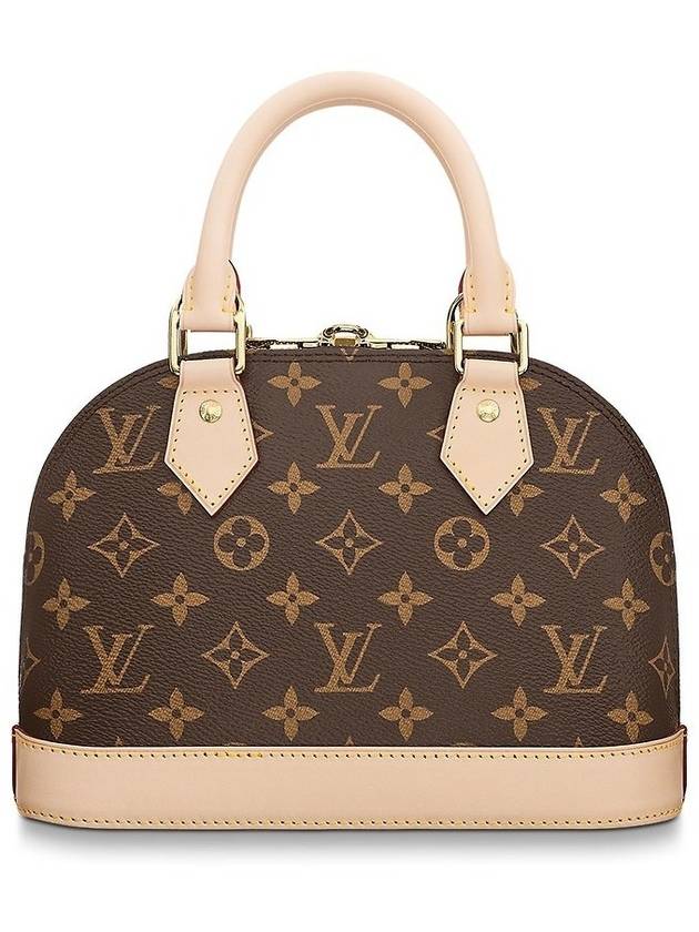 Alma BB Monogram Shoulder Bag Brown - LOUIS VUITTON - BALAAN 5