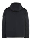 Techno Fabric Hooded Jacket Black - STONE ISLAND - BALAAN 3