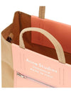 Logo Canvas Baker Out Medium Tote Bag Pink Beige - ACNE STUDIOS - BALAAN 7