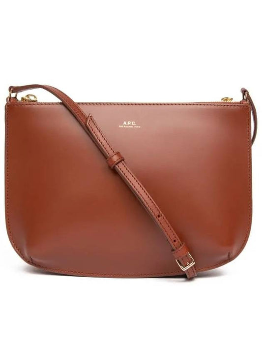 Sarah Cross Bag Brown PXAWV F61404 - A.P.C. - BALAAN 1