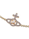 Olympia Pearl Chain Bracelet Gold - VIVIENNE WESTWOOD - BALAAN 4