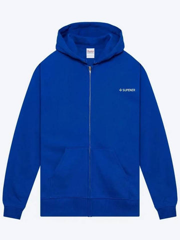 Kentis basic hooded zip up blue - SUPENER - BALAAN 1