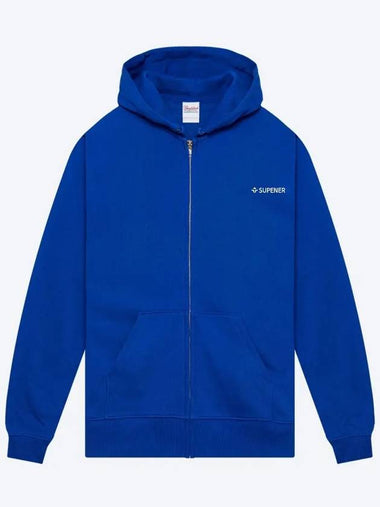 Kentis basic hooded zip up blue - SUPENER - BALAAN 1