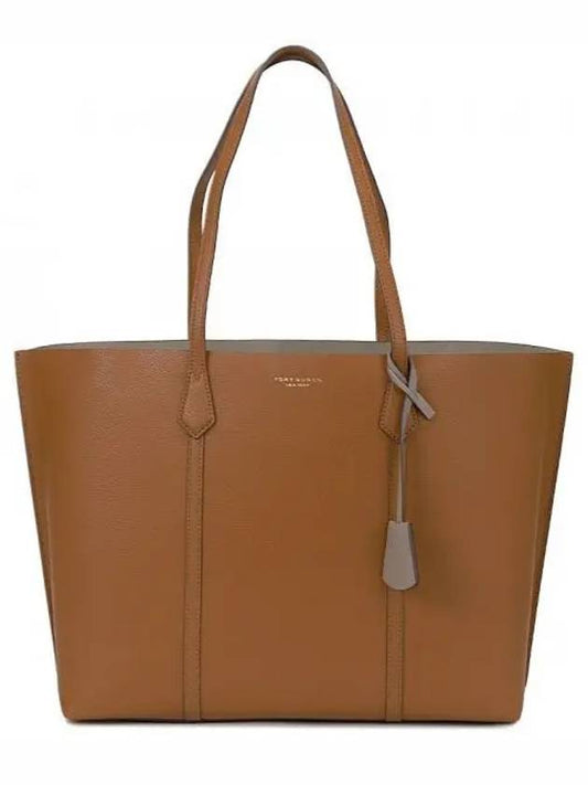 Perry Triple Tote Bag Brown - TORY BURCH - BALAAN 2