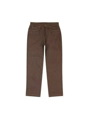 CRS Denim Pants 9009 Brown - KANGOL - BALAAN 1