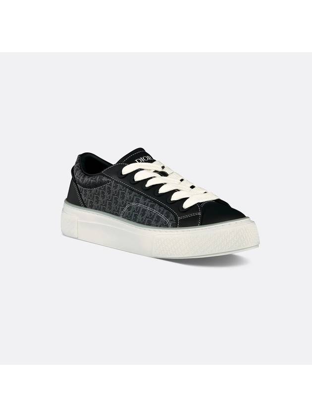 Smooth Oblique B33 Low Top Sneakers Black - DIOR - BALAAN 2