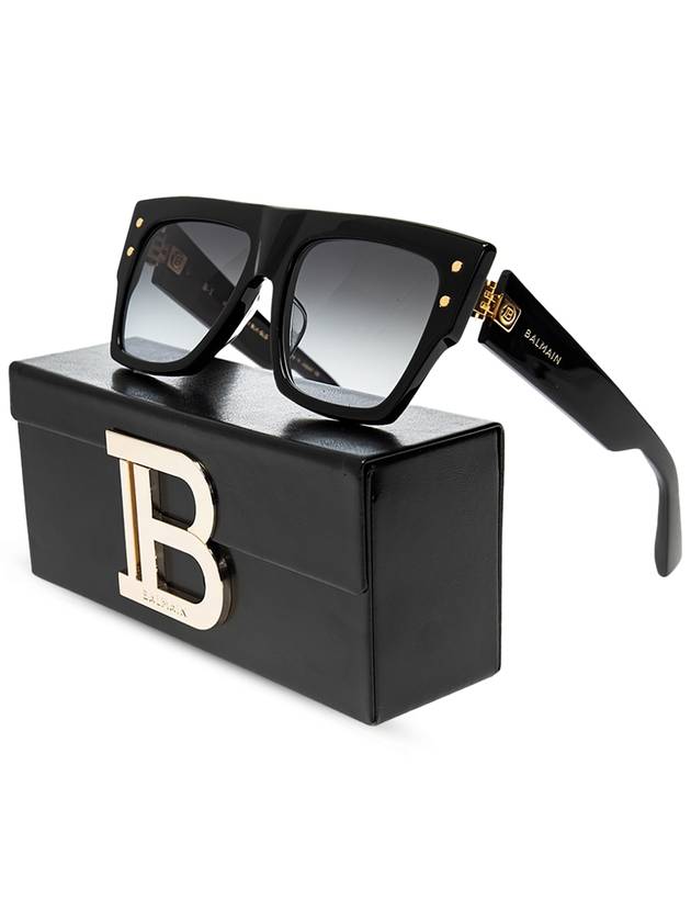 Balmain Sunglasses With Logo, Women's, Black - BALMAIN - BALAAN 3