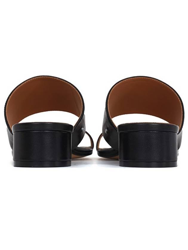 Women's Tabi Bold Strap Hanna Mule Black - MAISON MARGIELA - BALAAN 4