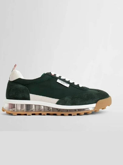 Clear Sole Tech Runner Low Top Sneakers Green - THOM BROWNE - BALAAN 2