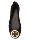 Minnie Travel Flat Black - TORY BURCH - BALAAN.