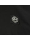 Slimfit Cotton Jersey Short Sleeve T-shirt Black - STONE ISLAND - BALAAN 7