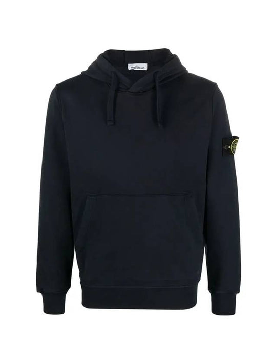 Wappen Patch Hoodie Dark Navy - STONE ISLAND - BALAAN 1