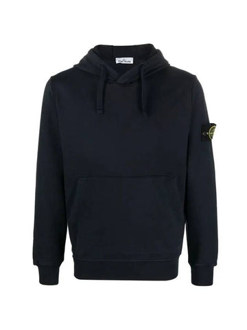 Wappen Patch Hoodie Dark Navy - STONE ISLAND - BALAAN 1